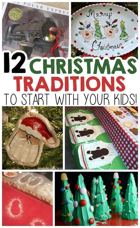 Christmas Crafts : 12 Christmas Traditions To Start With Your Kids ...