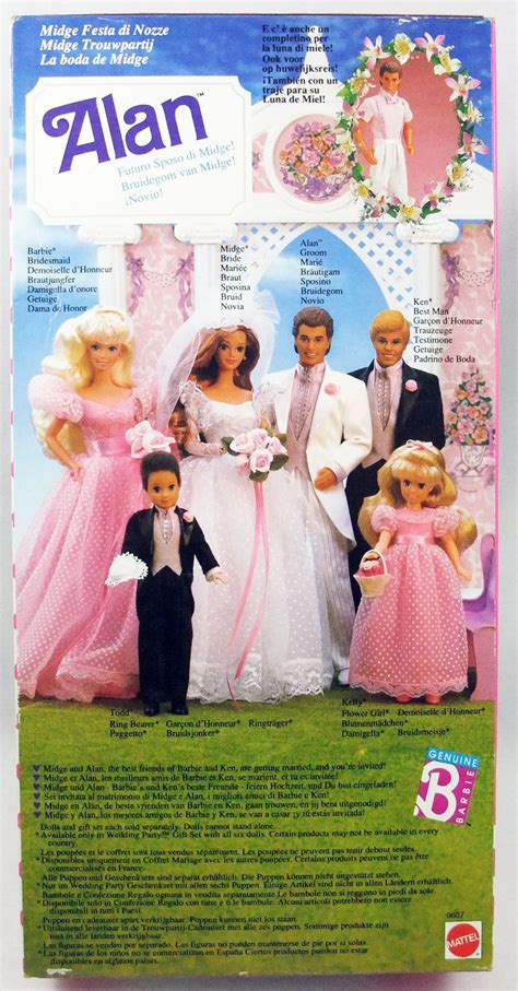 Barbie at Midge Wedding - Alan Groom of Midge - Mattel 1990 (ref.9607)