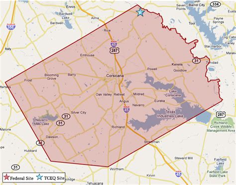 Superfund Sites in Navarro County - Texas Commission on Environmental ...