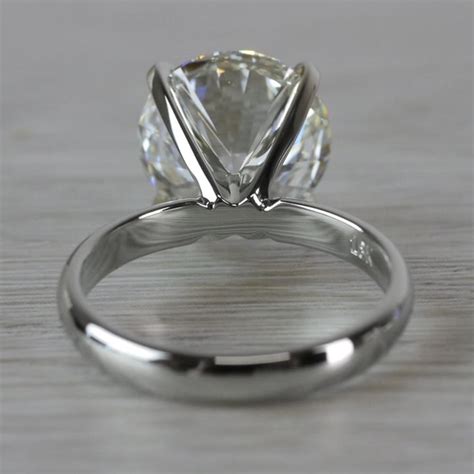 Breathtaking 5 Carat Solitaire Diamond Ring