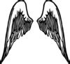 Angel Wings Clip Art at Clker.com - vector clip art online, royalty ...