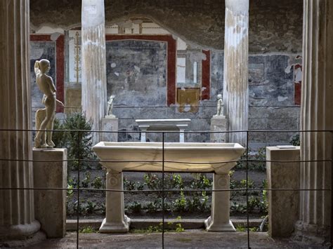 Pompeii Has Reopened Its Infamous House of Vettii, Home to a Portrait of a Man Weighing His ...