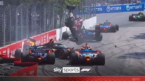 IndyCar: Massive crash in Toronto race | F1 News | Sky Sports