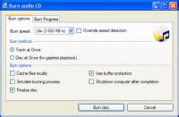 CDBurnerXP: Free CD and DVD burning software