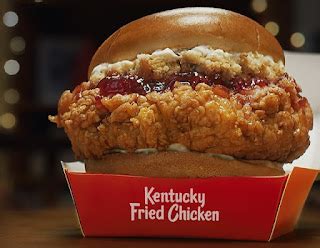 KFC Launches New Festive Chicken Sandwich "Overflowing with Stuffing ...