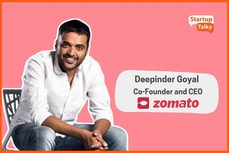 Deepinder Goyal Success Story - CEO and Co-founder of Zomato