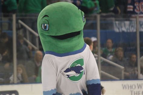 There he is, Pucky the Connecticut Whale mascot | Flickr - Photo Sharing!