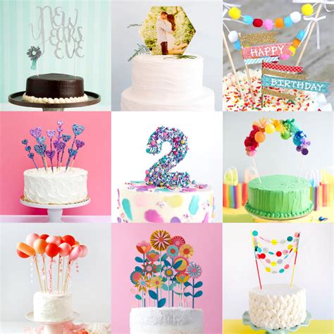 30+ DIY Cake Toppers That Will Impress Your Guests - DIY Candy