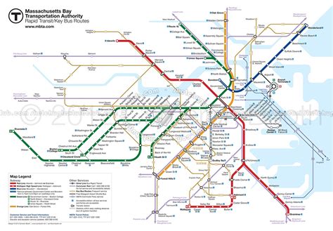 Boston metro map 03138