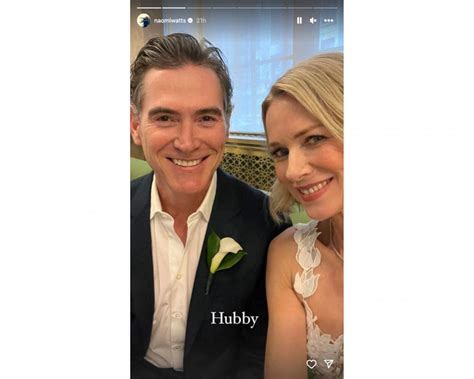 Naomi Watts and Billy Crudup announce marriage in sweet wedding photos ...