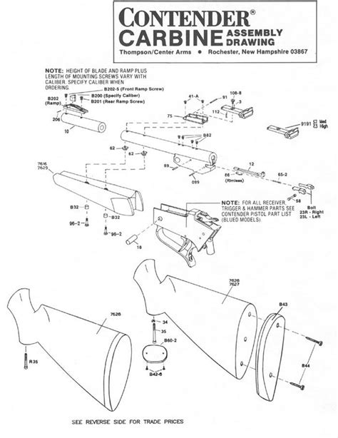 Tc Contender Parts Diagram - Wiring Diagram Pictures