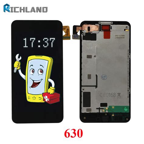 Original For NOKIA Lumia 630 LCD Touch Screen with Frame For NOKIA Lumia 630 Display Digitizer ...