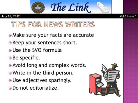 News Writing Tips Campus Journalism Filipino