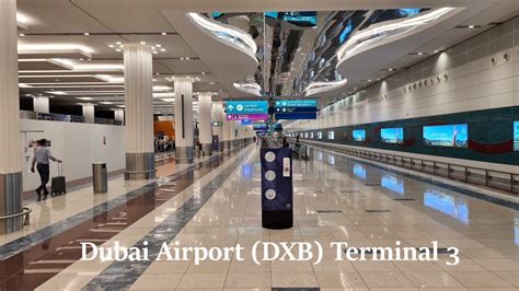 Dubai Airport (DXB) Terminal 3 - April 2021 #dxb - YouTube