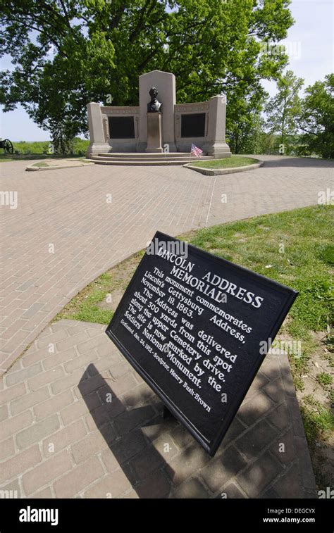 Abraham lincoln gettysburg address hi-res stock photography and images - Alamy