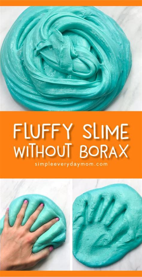 Easy Fluffy Slime Recipe Without Borax