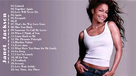 Janet Jackson collection(Playlist) | Janet jackson, Playlist, Music artists