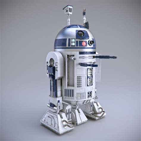 star wars r2d2 3d model