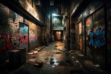 Dark Alley Backgrounds