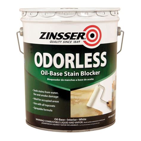 Zinsser 5-gal. Highhide Odorless Primer-3950 - The Home Depot