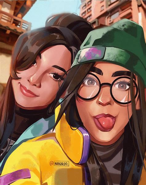 Sage and Killjoy selfie [fanart] : r/VALORANT