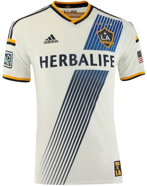 New LA Galaxy 2014 Home Jersey- Adidas Los Angeles Galaxy Primary MLS Kit 14-15 | Football Kit ...