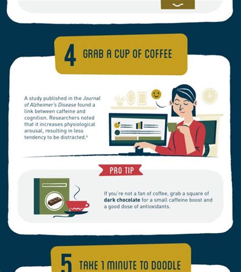 9 Ways To Focus a Wandering Mind [Infographic] - Best Infographics