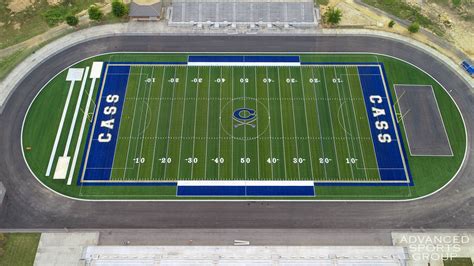 Cass High School - Advanced Sports Group Football Field Installation