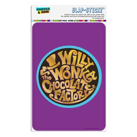 Willy Wonka and the Chocolate Factory Logo Home Business Office Sign ...