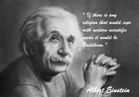 Buddha Quotes Online: Albert Einstein on Buddhism