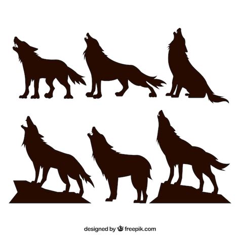 Free 241 Svg Baby Wolf Silhouette SVG PNG EPS DXF File