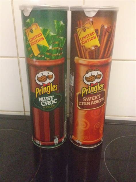 A Review A Day: Today's Review: Pringles Limited Edition Mint Choc & Sweet Cinnamon