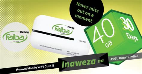 How to recharge your Faiba SIM card with airtime and buy Faiba 4G Mifi ...