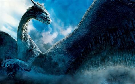 Blue dragon wallpaper - Fantasy wallpapers - #15722