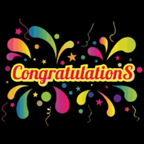 Congratulations Fireworks Gif