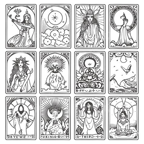 Tarot Card Drawing PNG, Vector, PSD, and Clipart With Transparent Background for Free Download ...