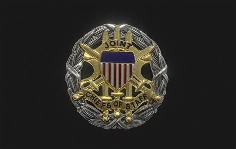 Joint Chiefs Of Staff Identification Badge 3D model 3D printable | CGTrader