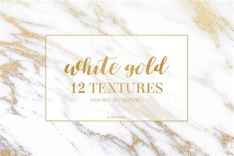 White gold marble texture pattern background, Graphics - Envato Elements