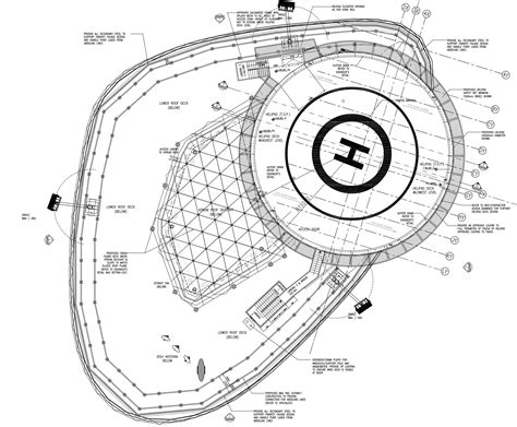 Helipad Dimensions Drawings