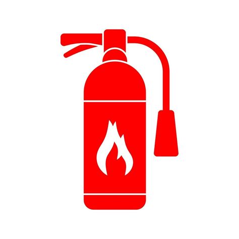 Fire extinguisher vector icon isolated on white background 9882774 Vector Art at Vecteezy