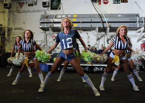 File:US Navy 120213-N-KD852-106 The Seattle Seahawks cheerleaders, the Sea Gals, perform for ...