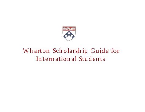 (PDF) Wharton Scholarship Guide - DOKUMEN.TIPS