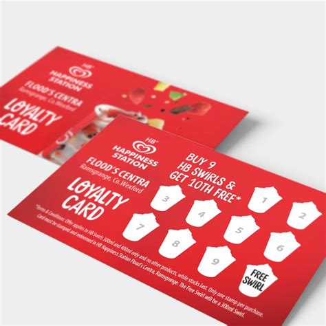 Standard Custom Loyalty Cards | Events & Promotions | Printex