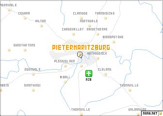 Pietermaritzburg (South Africa) map - nona.net