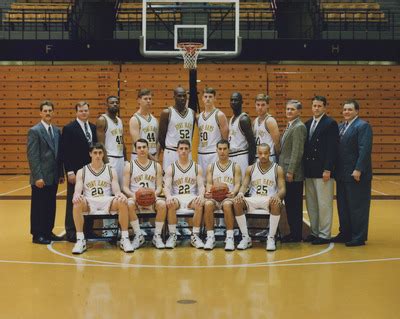 "1995-1996 Fort Hays State Basketball Team Photo" by Fort Hays State University Athletics