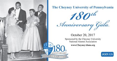 Cheyney National Alumni Association To Host 180th Anniversary Gala - Cheyney University of ...