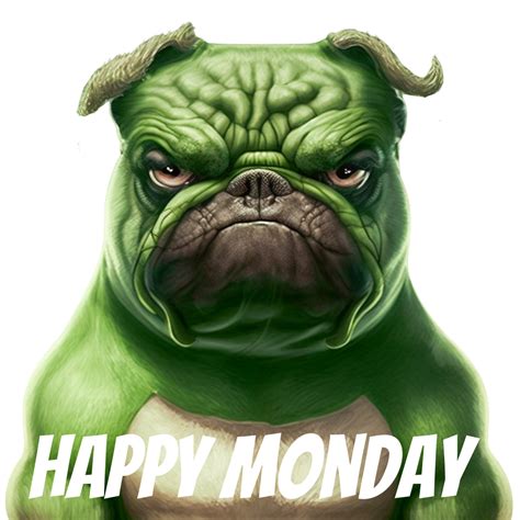 Happy Monday Dog Meme