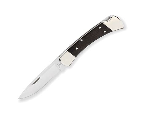 110 Folding Hunter® Knife - Nickel Silver Drop Point - Buck® Knives OFFICIAL SITE