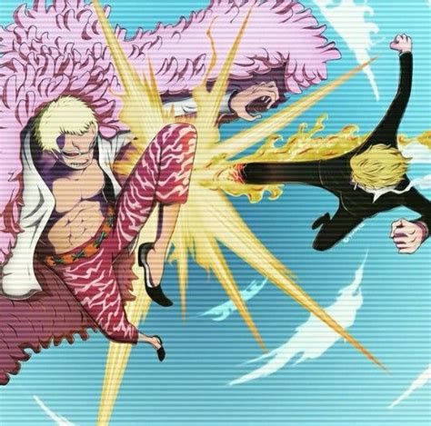 Sanji vs Doflamingo