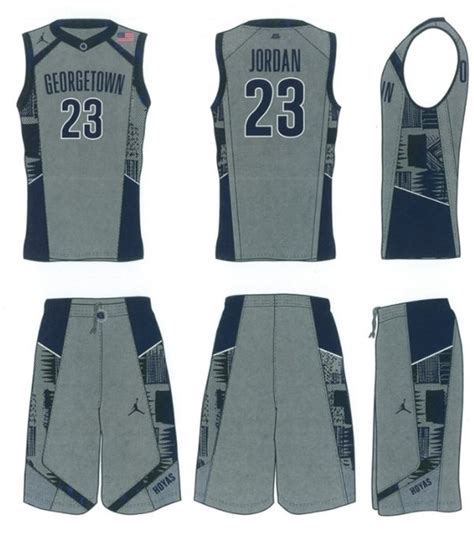 Georgetown Unveils New Uniforms For Upcoming Season - Casual Hoya